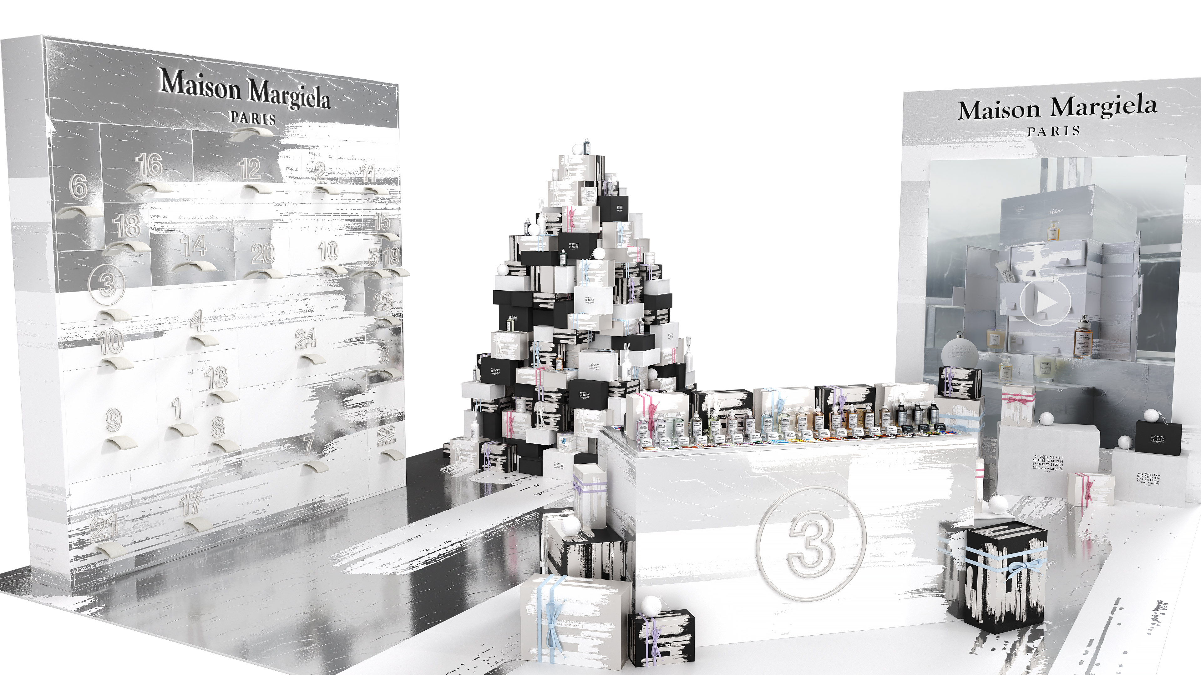 MAISON MARGIELA HOLIDAYS 2024 - HOLIDAYS PODIUM 25M2